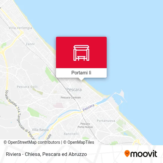 Mappa Riviera - Chiesa