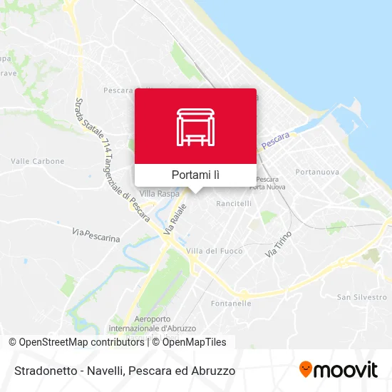 Mappa Stradonetto - Navelli