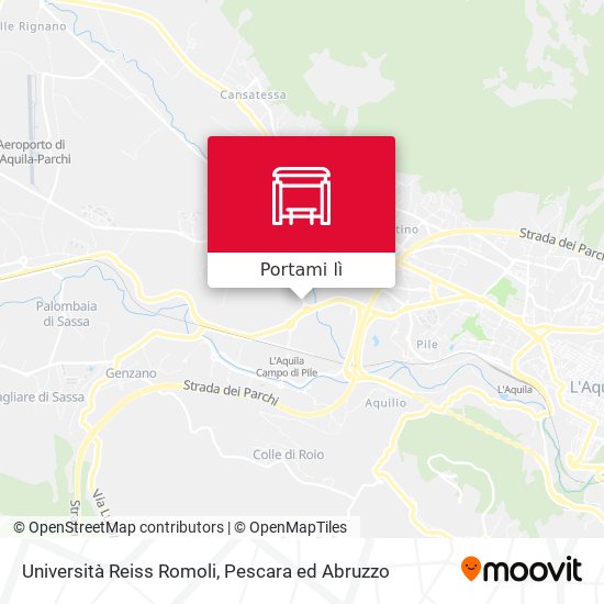 Mappa Università Reiss Romoli