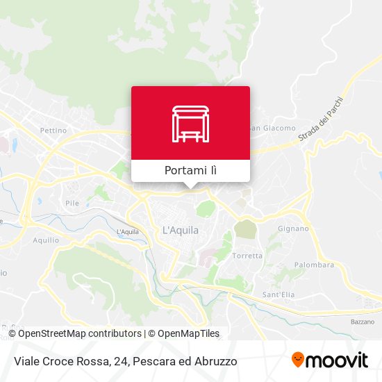 Mappa Viale Croce Rossa, 24