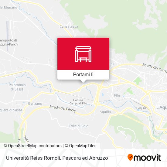 Mappa Università Reiss Romoli