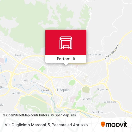 Mappa Via Guglielmo Marconi, 5
