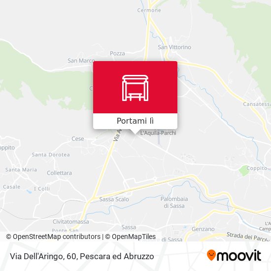 Mappa Via Dell'Aringo, 60