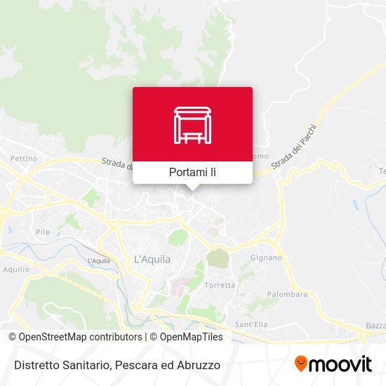 Mappa Distretto Sanitario
