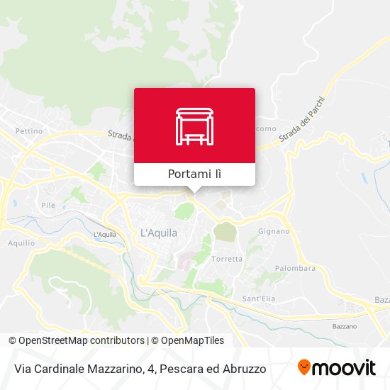 Mappa Via Cardinale Mazzarino, 4