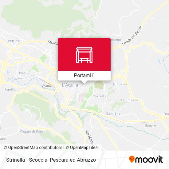 Mappa Strinella - Scoccia