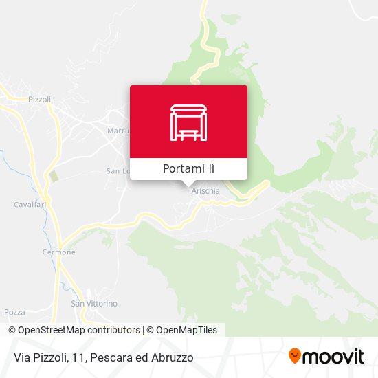 Mappa Via Pizzoli, 11