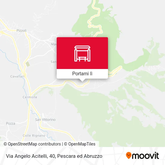 Mappa Via Angelo Acitelli, 40