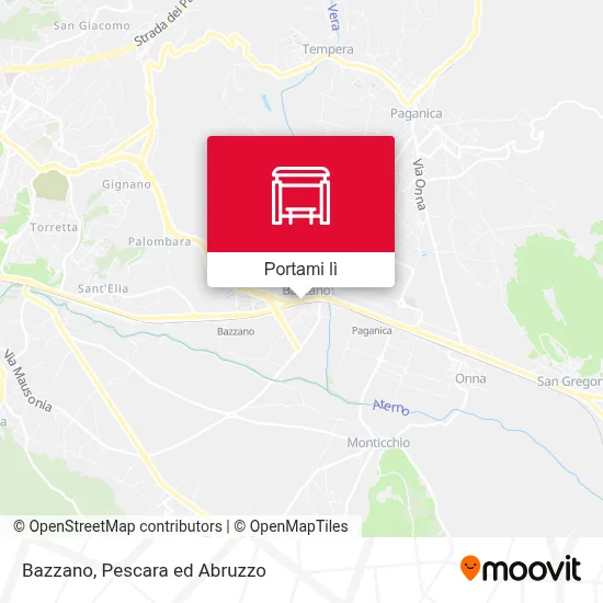Mappa Bazzano
