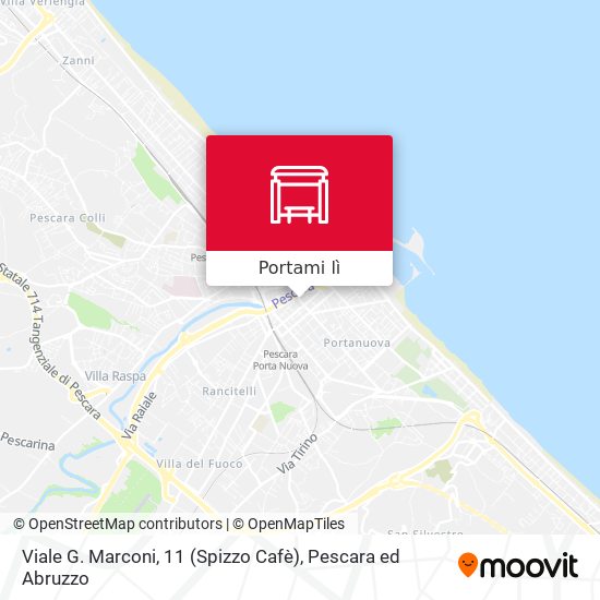 Mappa Viale G. Marconi, 11 (Spizzo Cafè)