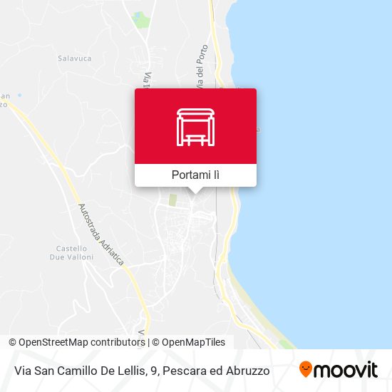 Mappa Via San Camillo De Lellis, 9
