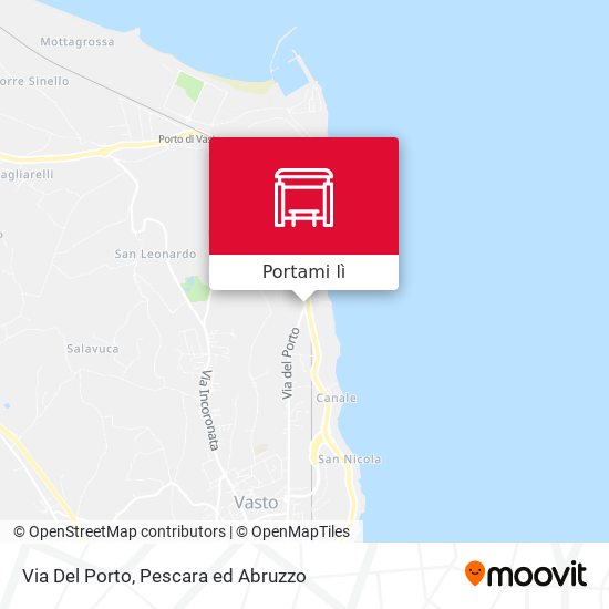 Mappa Via Del Porto
