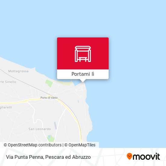 Mappa Via Punta Penna