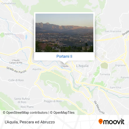 Mappa L'Aquila