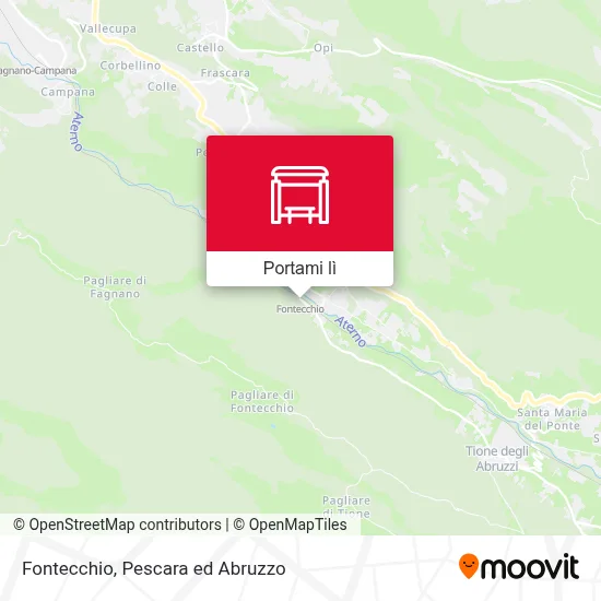 Mappa Fontecchio