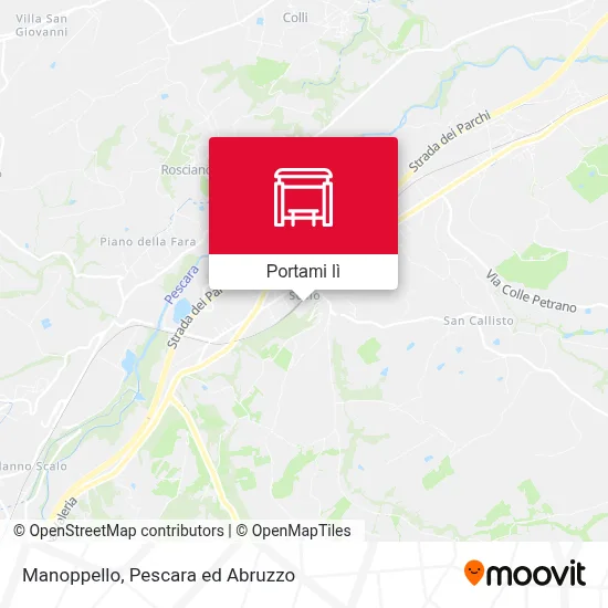 Mappa Manoppello