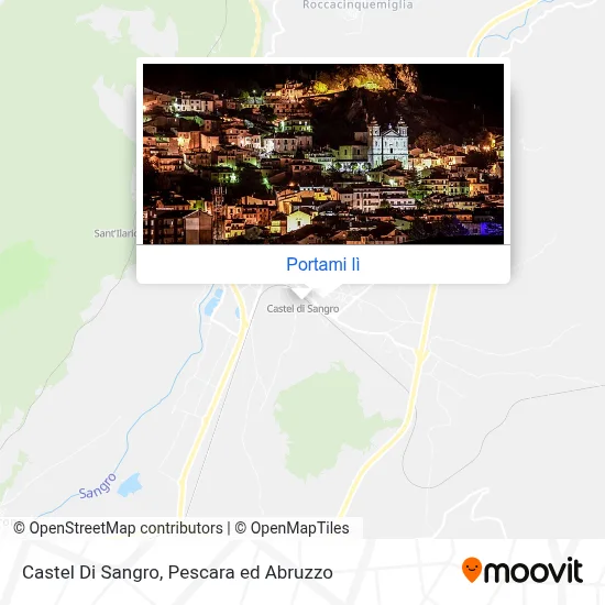 Mappa Castel Di Sangro