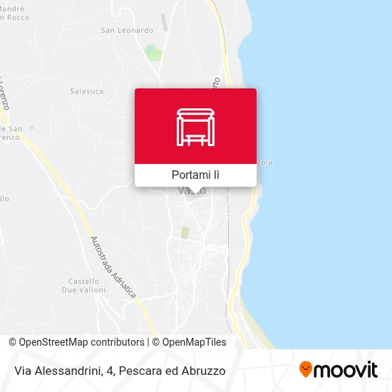 Mappa Via Alessandrini, 4