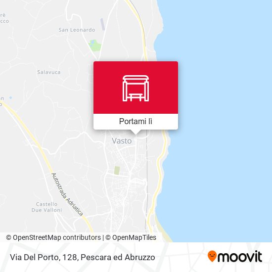 Mappa Via Del Porto, 128