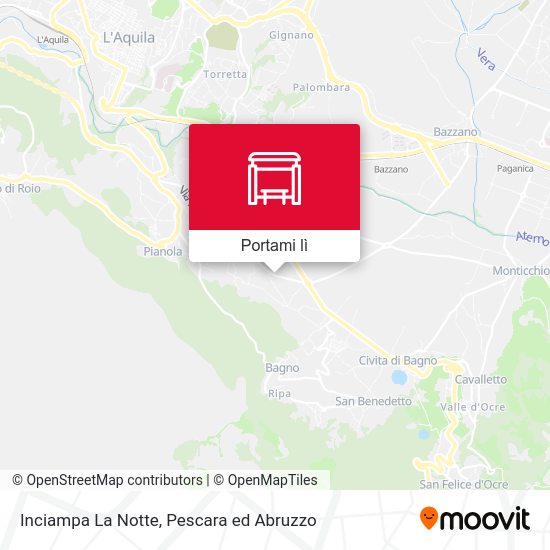 Mappa Inciampa La Notte