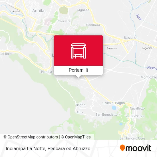 Mappa Inciampa La Notte