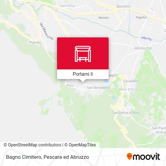 Mappa Bagno Cimitero