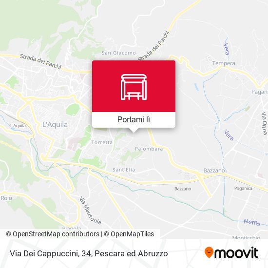 Mappa Via Dei Cappuccini, 34