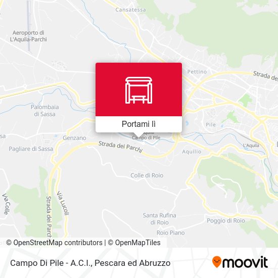 Mappa Campo Di Pile - A.C.I.