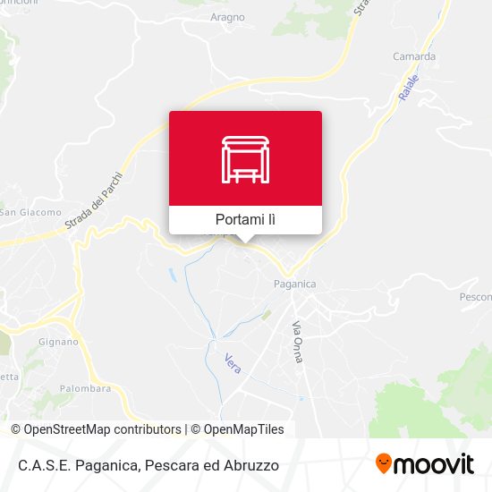 Mappa C.A.S.E. Paganica