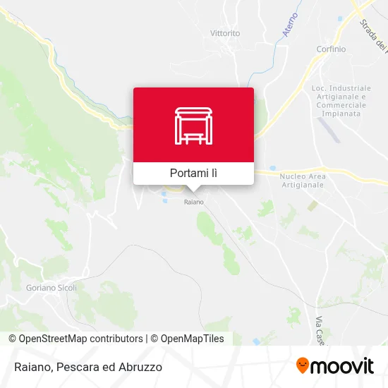 Mappa Raiano