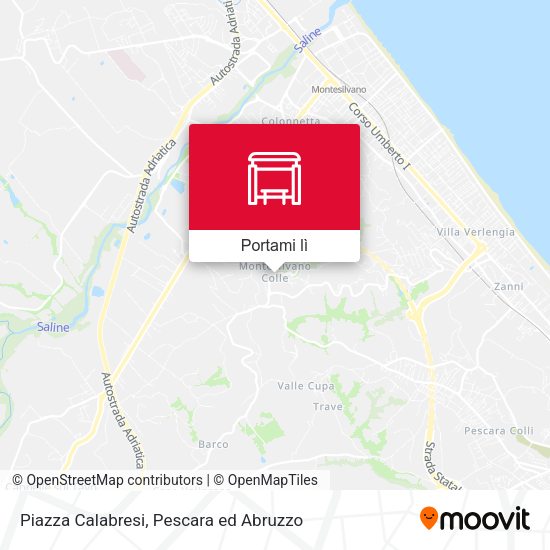 Mappa Piazza Calabresi