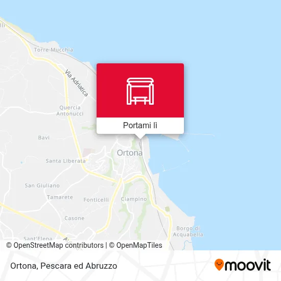 Mappa Ortona
