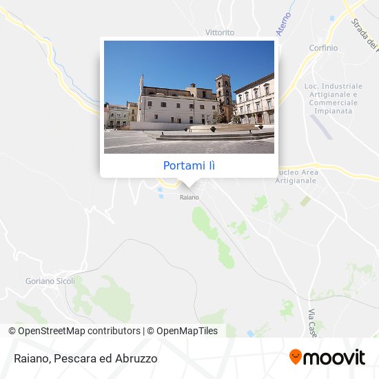 Mappa Raiano