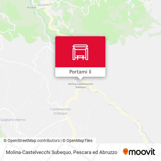 Mappa Molina-Castelvecchi Subequo