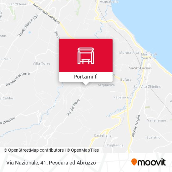 Mappa Via Nazionale, 41