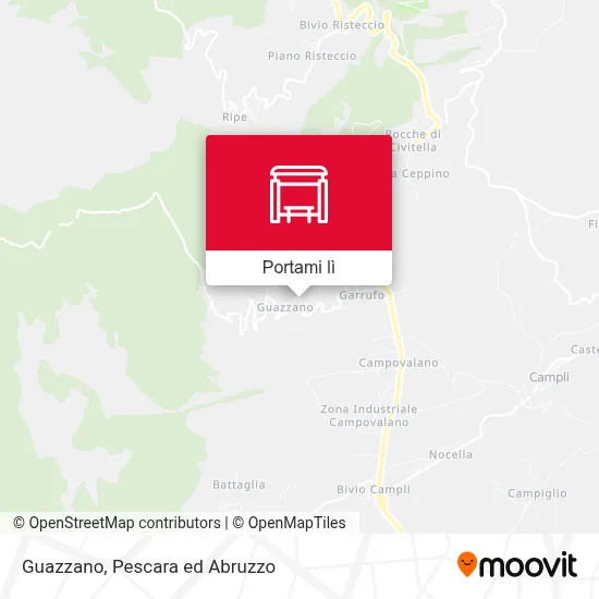 Mappa Guazzano