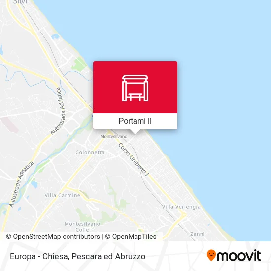 Mappa Europa - Chiesa