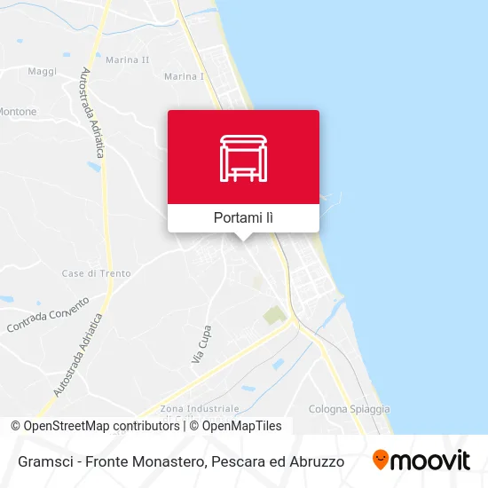 Mappa Gramsci - Fronte Monastero