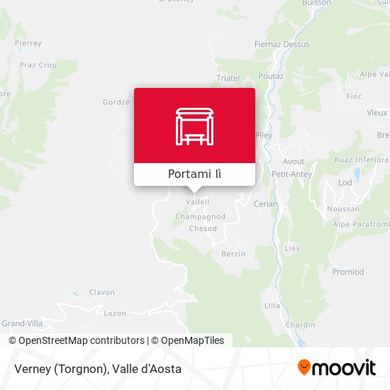 Mappa Verney (Torgnon)