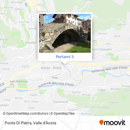 Mappa Ponte Di Pietra