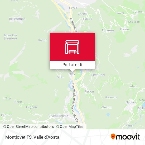Mappa Montjovet FS
