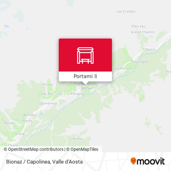 Mappa Bionaz / Capolinea