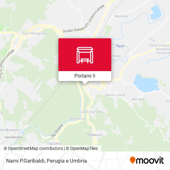Mappa Narni P.Garibaldi