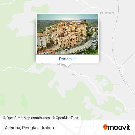 Mappa Allerona