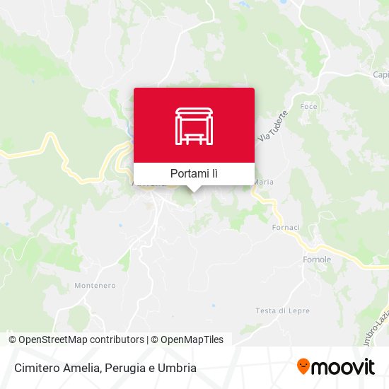 Mappa Cimitero Amelia