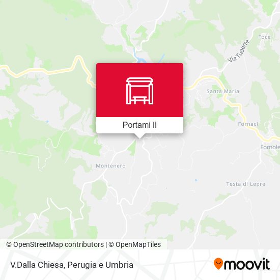Mappa V.Dalla Chiesa