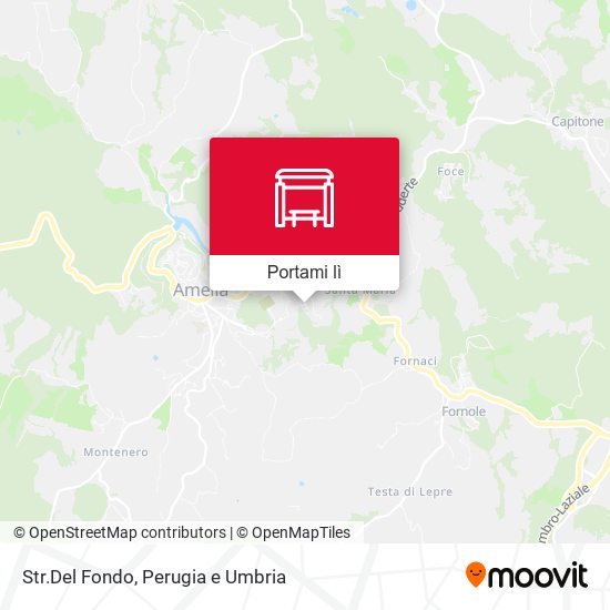 Mappa Str.Del Fondo