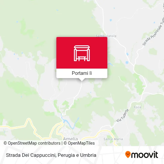 Mappa Strada Dei Cappuccini