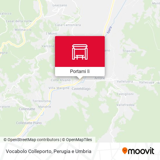 Mappa Vocabolo Colleporto