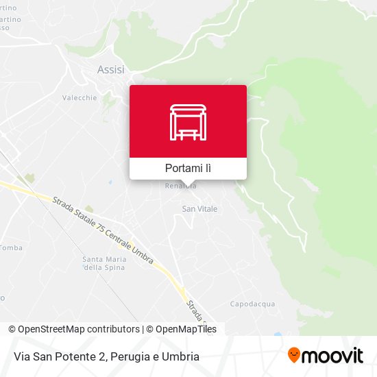 Mappa Via San Potente 2